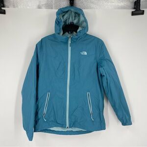 The North Face Women’s Dry Vent Hoodie Wind Breaker Jacket Blue size M